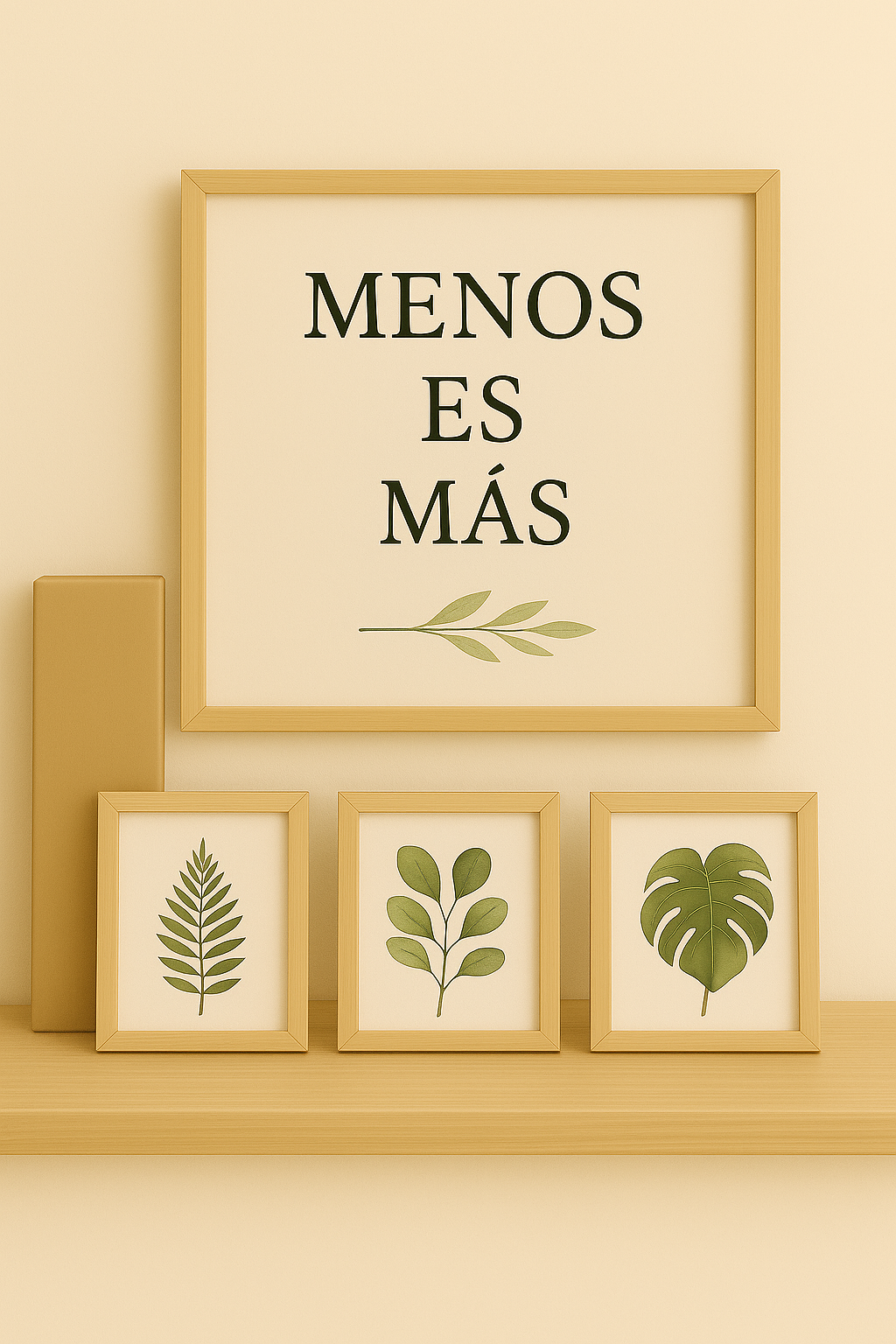 Pack de 3 Laminas Decorativas Digitales - Botanicas
